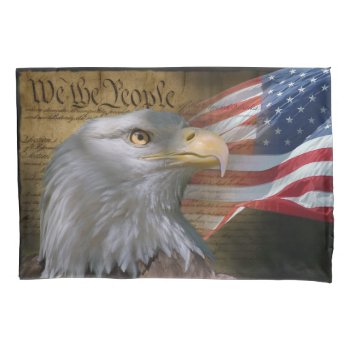 We The People (1 Side) Pillowcase by FantasyPillows at Zazzle