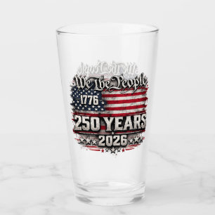 We the People 250‑Year Anniversary Design Glass