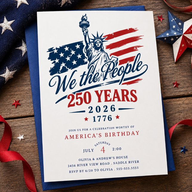 We The People 250th Invitation (Creator Uploaded)