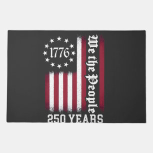 We The People 250th Years Anniversary USA Doormat