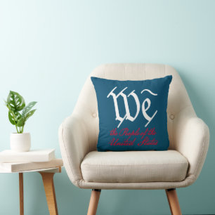 We the People 2 Throw Pillow