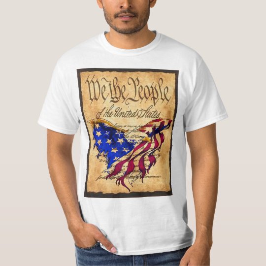 We The People American Flag Eagle T Shirt