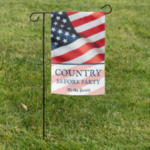 We the People American Flag Garden Flag