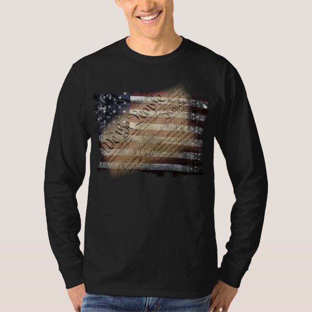 We The People American Flag T-Shirt (Front)