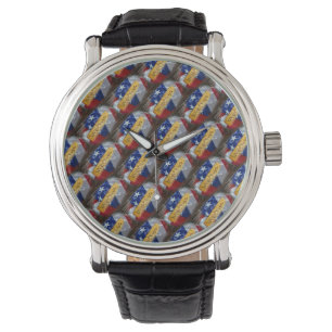 We The People American Flag Watch