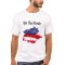 *~* We The People American Flag Watercolor White