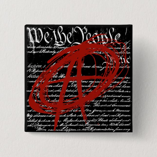 We The People: Anarchy Button (Front)