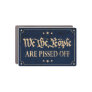 We the people are pissed off, vintage anti Biden  Car Magnet