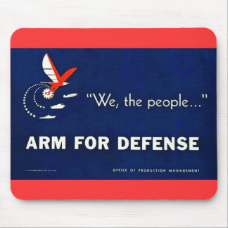 We the People Arm for Defense Mouse Pad