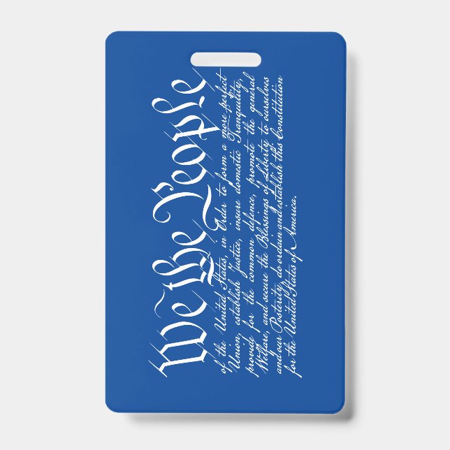 We the People Badge (Front)