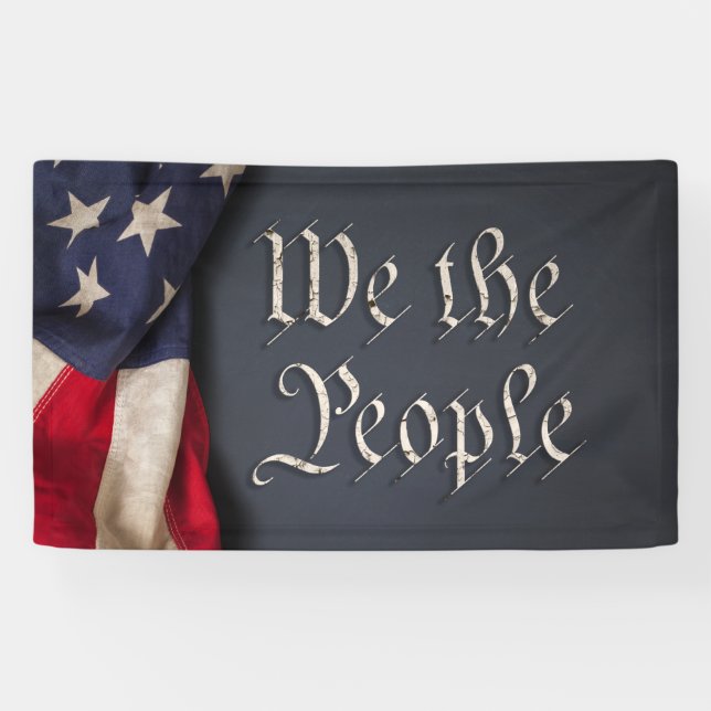 We the People Banner (Horizontal)