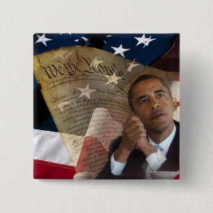 We the People...Barack Obama & the Constitution Button