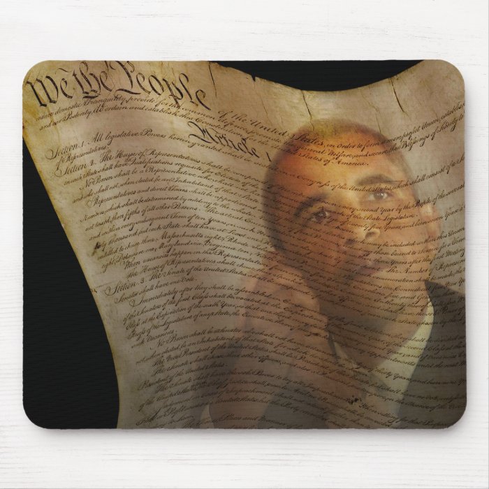 We the PeopleBarack Obama & the Constitution Mouse Mat