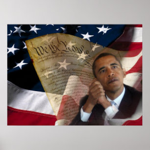 We the People...Barack Obama & the Constitution Poster