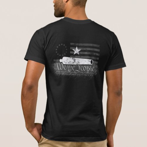 WE THE PEOPLE BETSY ROSS CC VINTAGE AMERICAN FLAG T_Shirt