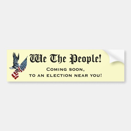 We the People Bumper Sticker