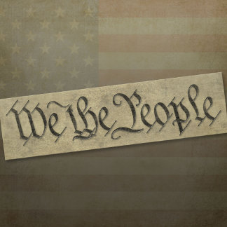 We the People... Bumper Sticker