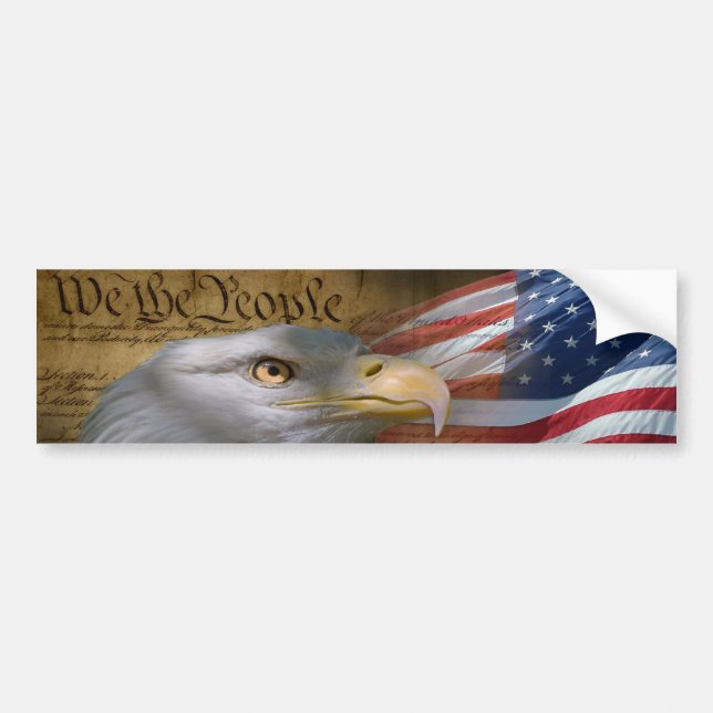 We The People Bumper Sticker (Front)