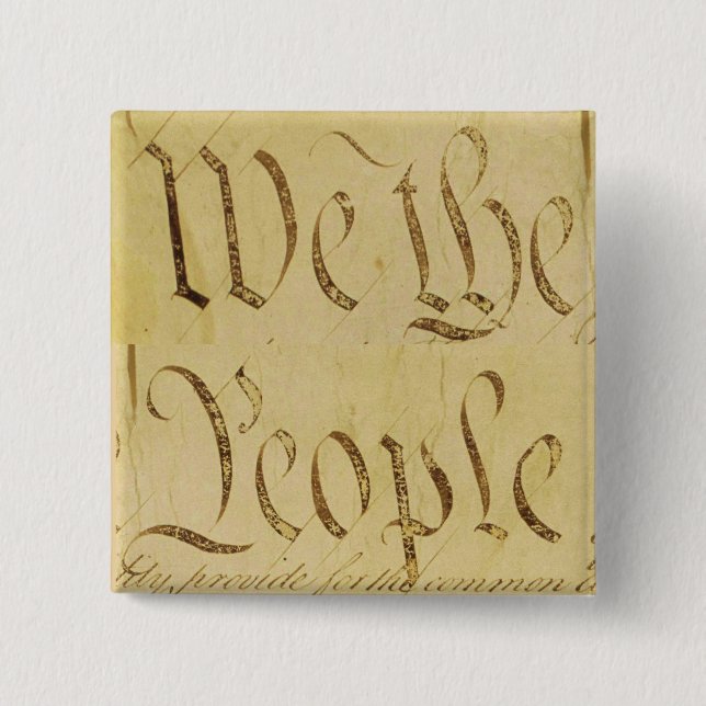 We the People Button (Front)