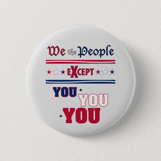 We the People   Button (Front)