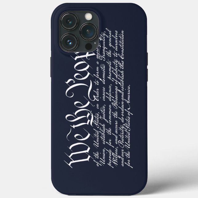 We the People Case-Mate iPhone Case (Back)
