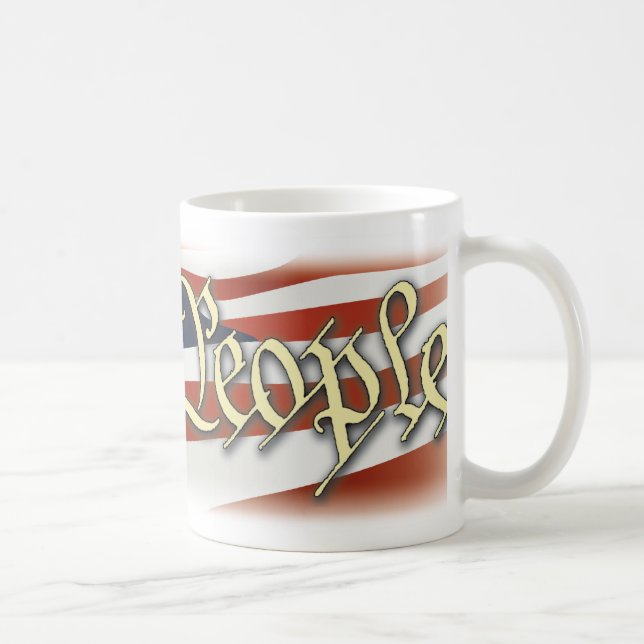 We The People Coffee Mug (Right)