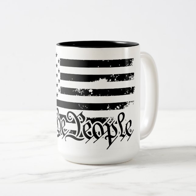 We the People Coffee Mug (Front Right)
