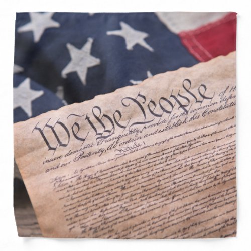 We the People Constitution Bandana