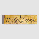 We the People - Constitution Car Magnet