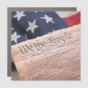 We the People Constitution Car Magnet