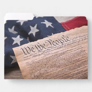 We the People Constitution File Folder