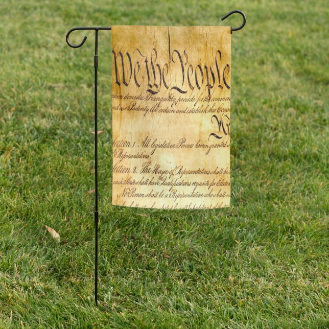 We the People - Constitution Garden Flag (In SItu)