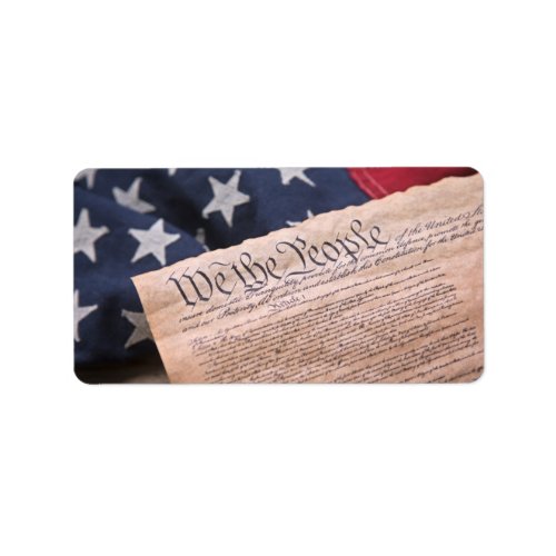 We the People Constitution Label