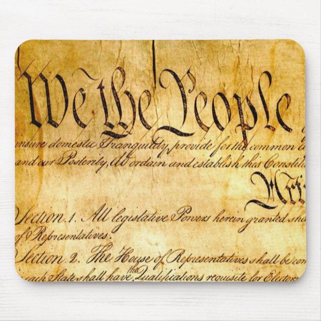 We the People - Constitution Mouse Pad (Front)