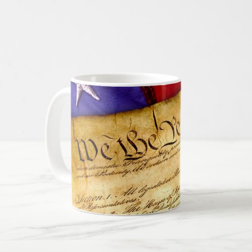 We the People Constitution of the United States Coffee Mug