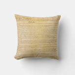 We The People Constitution Pillow at Zazzle