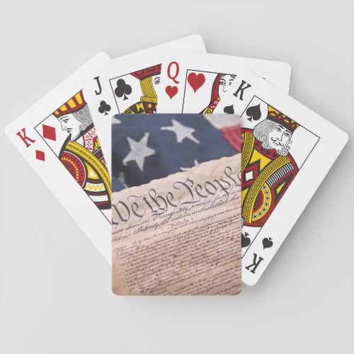 We the People Constitution Playing Cards