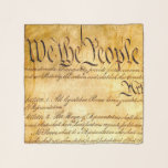We the People - Constitution Scarf<br><div class="desc">Preamble of the US Constitution,  saying who the boss is!
We the People ... that's the spirit of America. 

Customize as you wish.</div>