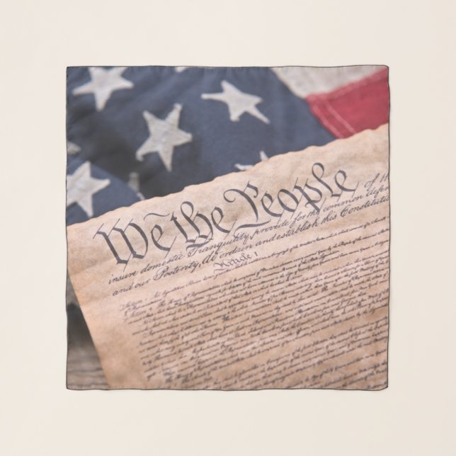 We the People Constitution Scarf (Front)