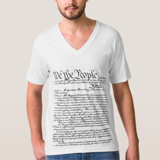 american flag constitution shirt