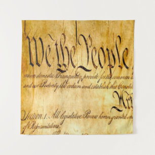 We the People - Constitution Tapestry