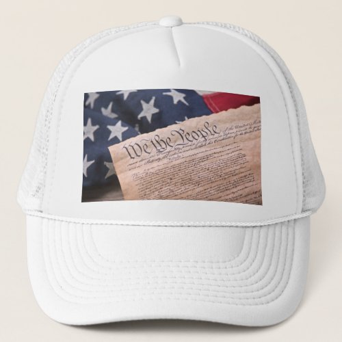 We the People Constitution Trucker Hat