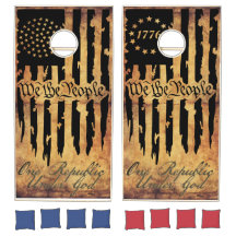 We the People Cornhole Set