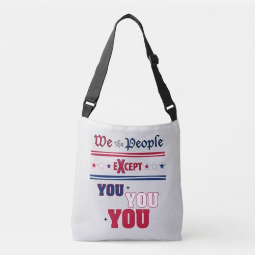 We the People   Crossbody Bag