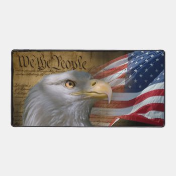 We The People Desk Mat by FantasyCases at Zazzle