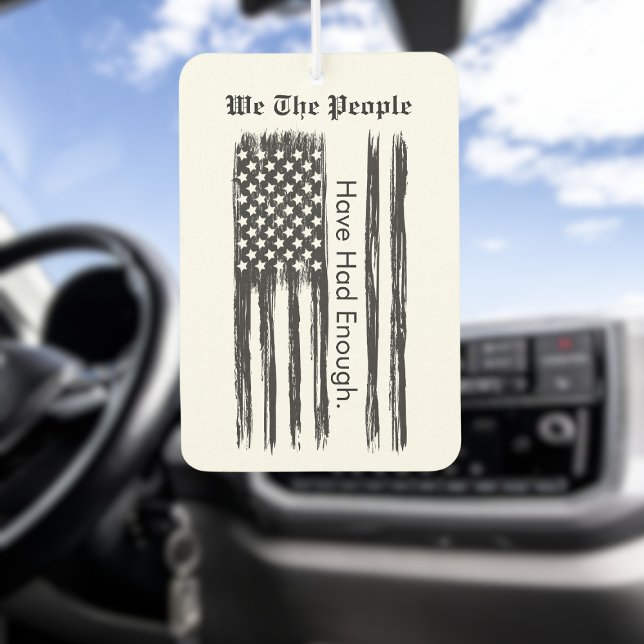 We The People Distressed Flag Air Freshener (Creator Uploaded)