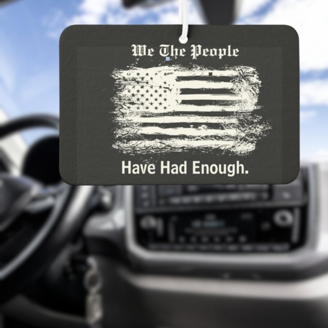 We The People Distressed Flag Air Freshener (Creator Uploaded)