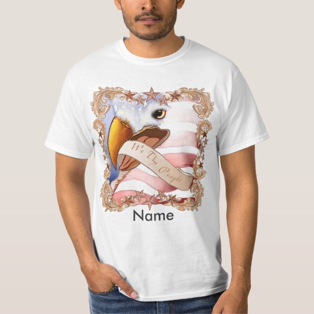 We The People Eagle  t-shirt (Front)