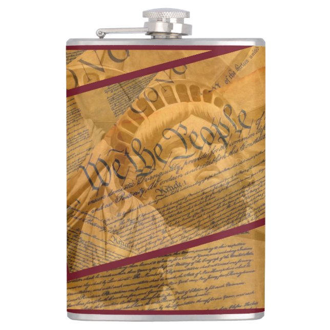 We The People Flask (Front)