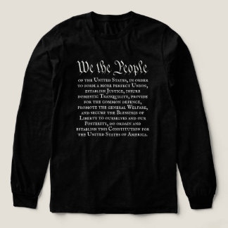 We the People Full Constitution Preamble Tri-Blend Shirt